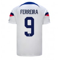 Echipament fotbal Statele Unite Jesus Ferreira #9 Tricou Acasa Mondial 2022 maneca scurta